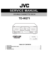 JVC TDW-271-Service-Manual